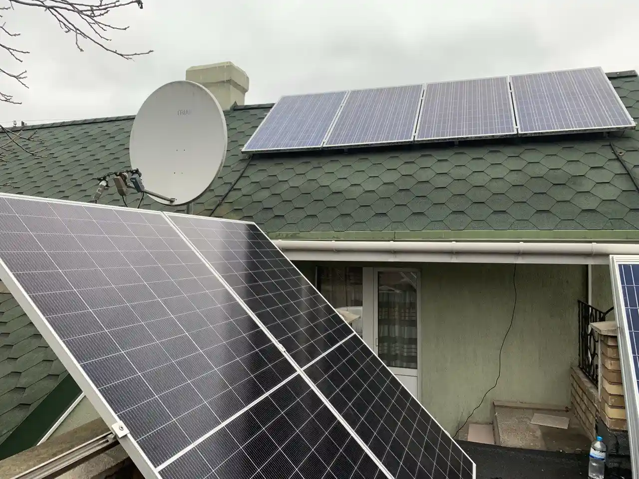 встановлення сонячних панелей