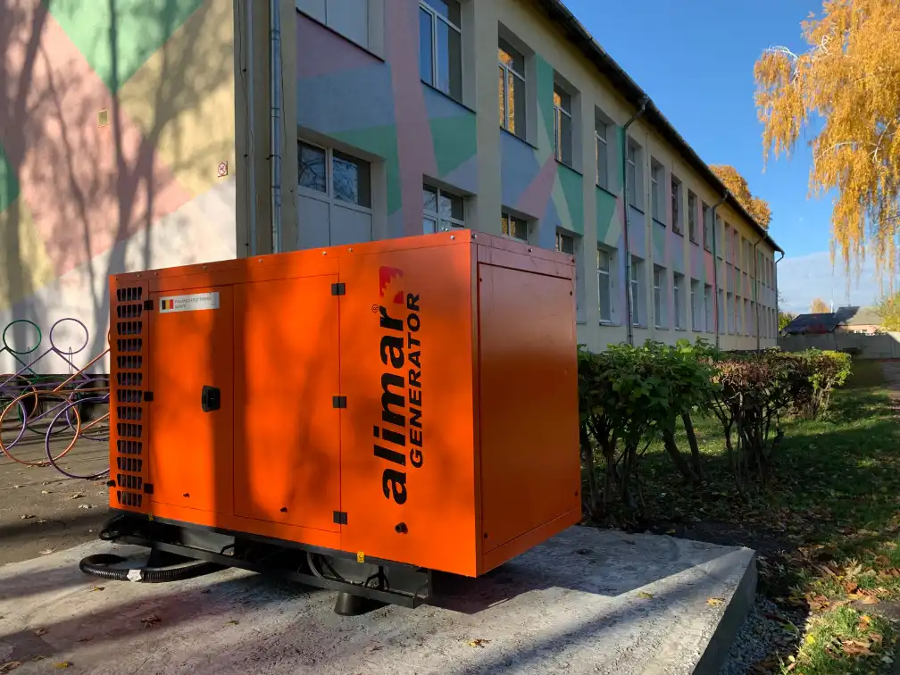 Генератор для школи в м. Бориспіль